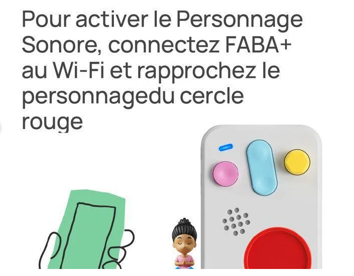 Personnage sonore Yoga pour les petits - FABA