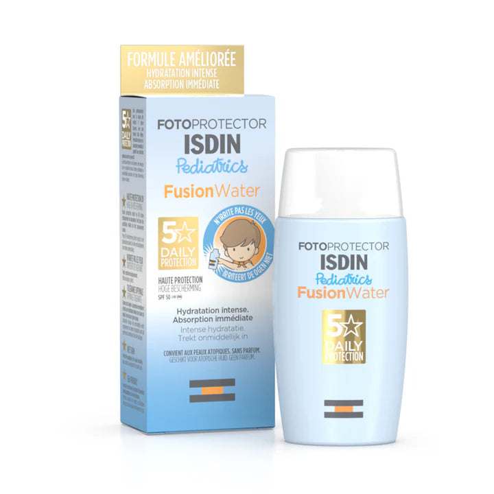 Fotoprotector ISDIN Fusion Water Pediatrics SPF50+ 50ml