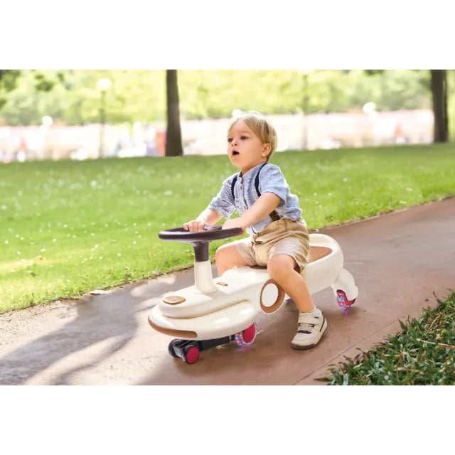Voiture Hape Wiggle & Giggle - Blanche