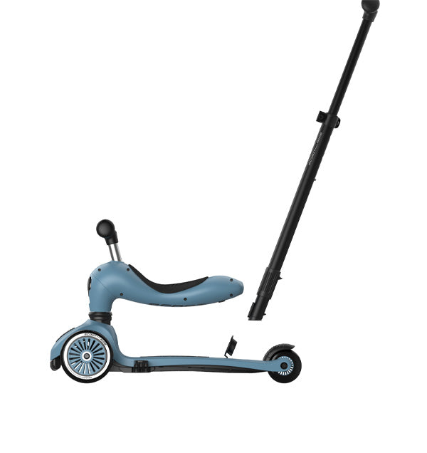 Trottinette Highwaykick 1 Push & Go - Steel - Scoot and Ride