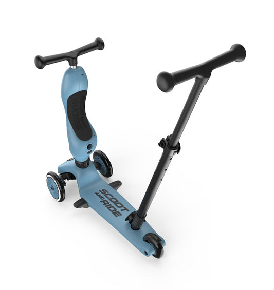 Trottinette Highwaykick 1 Push & Go - Steel - Scoot and Ride