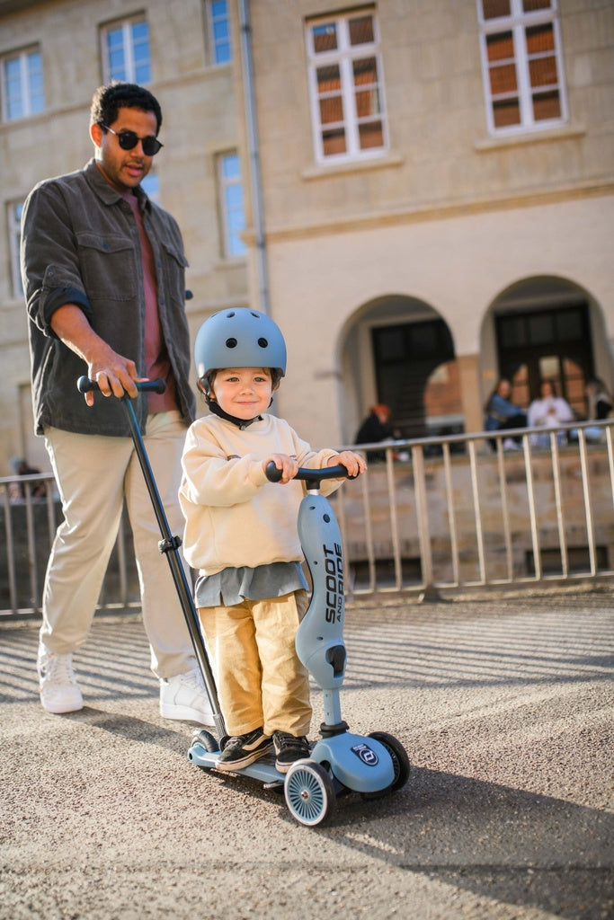 Trottinette Highwaykick 1 Push & Go - Steel - Scoot and Ride