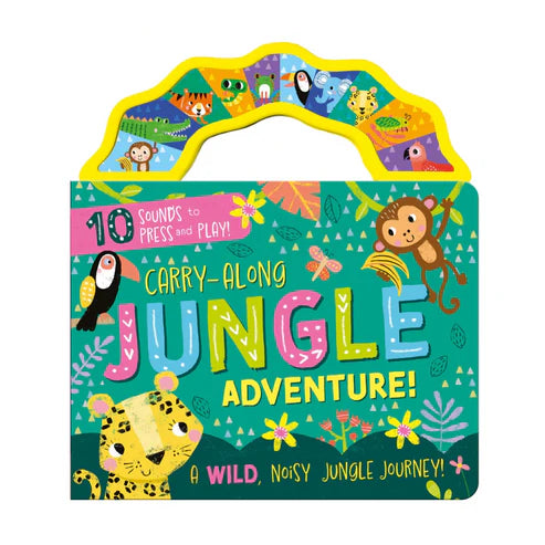 Carry-Along Jungle Adventure – Children’s 10 Button Sound Book