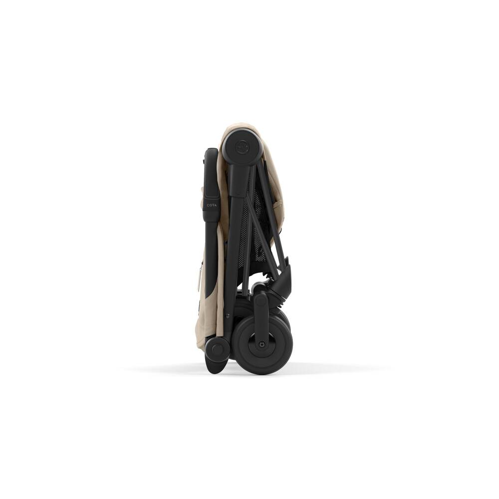 Coya Matt Black Cozy Beige + Adaptateur + Cloud T I-Size – Cybex