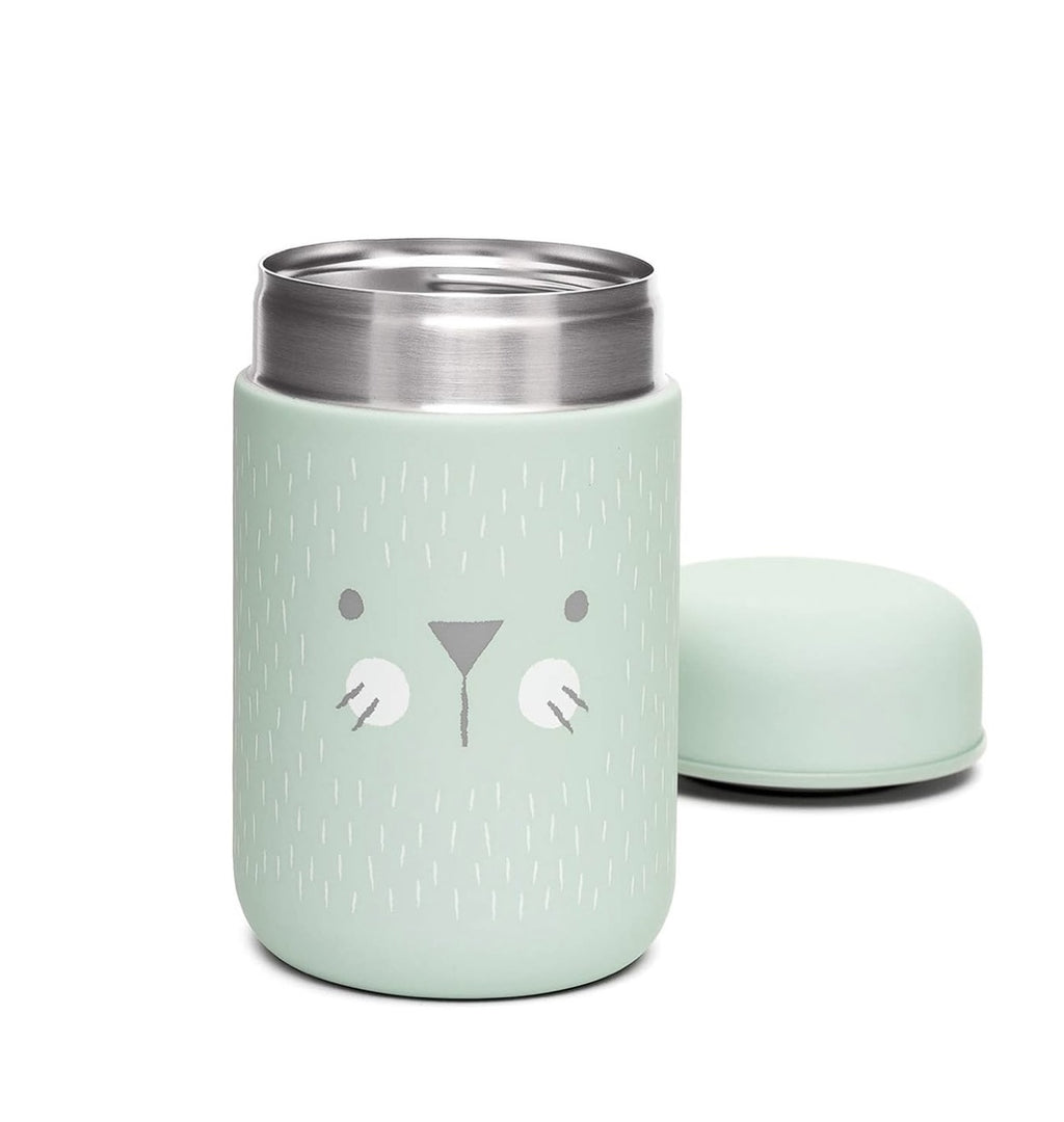 Thermos alimentaire Hygge baby vert pastel - 400 ml
