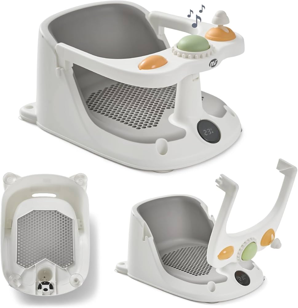 Siège de bain antidérapant Gris – MS Innovaciones