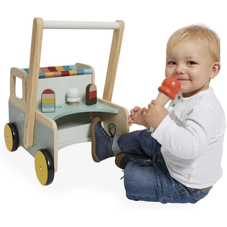 Chariot de marche marchand de glaces