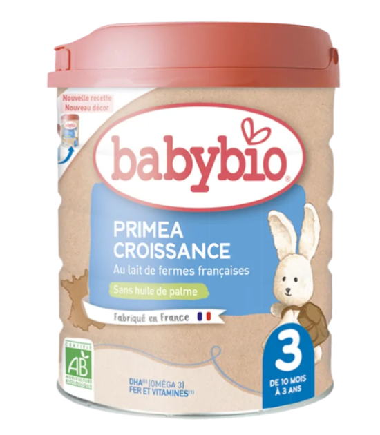 Lait Infantile Primea 3 800g Babybio Dès 10mois