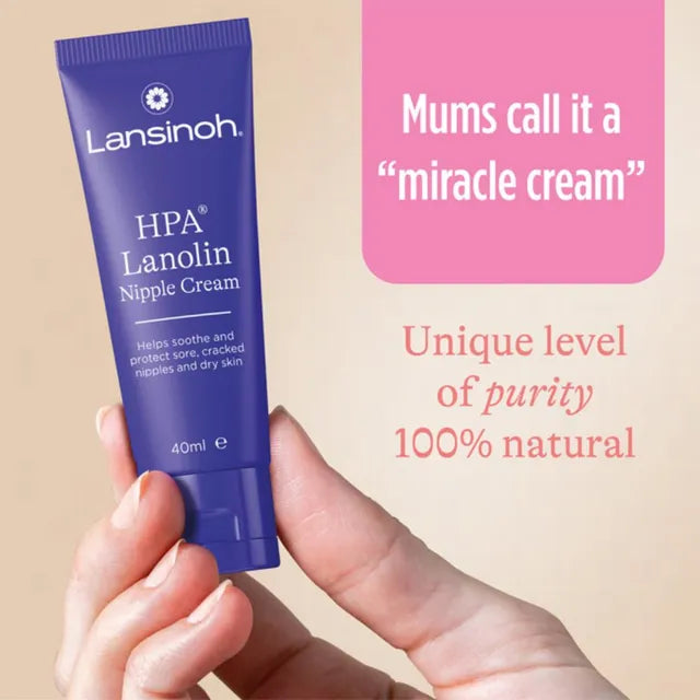 Crème Lansinoh à la Lanoline HPA® - Soins mamelons 40ml