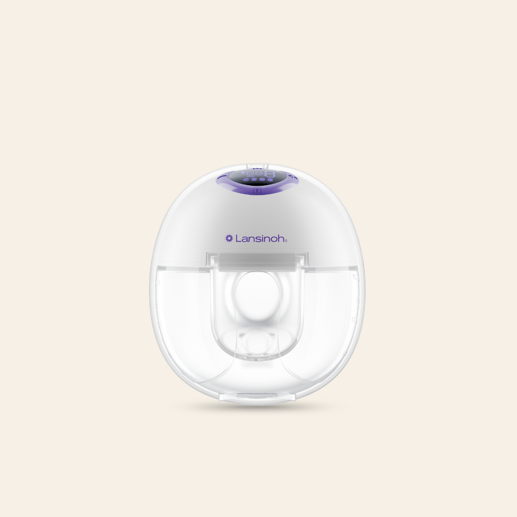 Tire-lait mains libres compact simple – Lansinoh