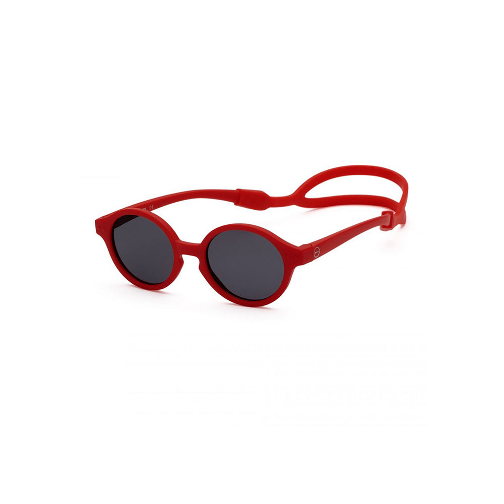 Izipizi Lunettes de soleil bébé rouge 0-9m