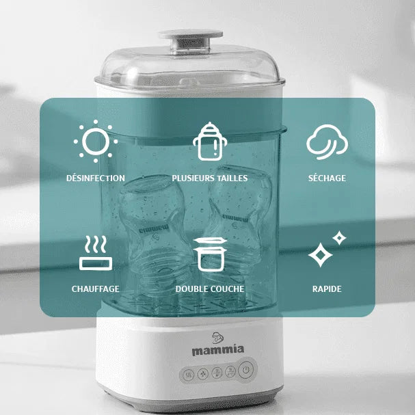 Mammia - EasySteam Stérilisateur et Sécheur 2en1
