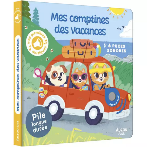 Mes comptines des vacances AUZOU