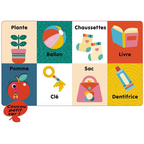 Mon bel imagier - À la maison - Pour éveiller la curiosité des tout-petits