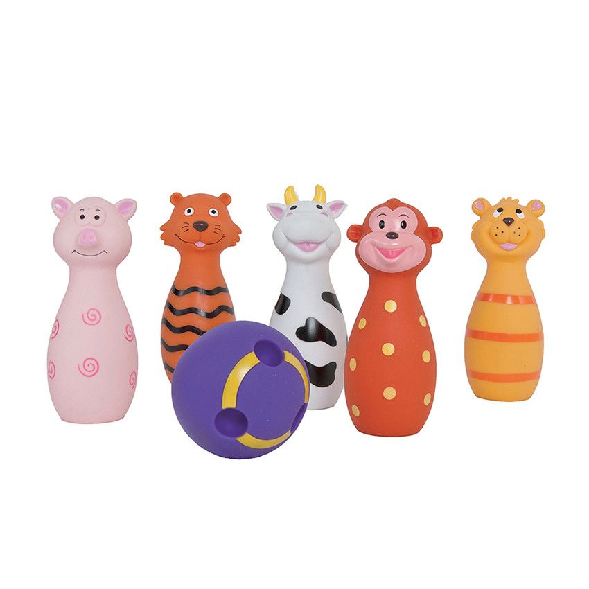 Ludi Jeu De Quilles Animaux - 10m+