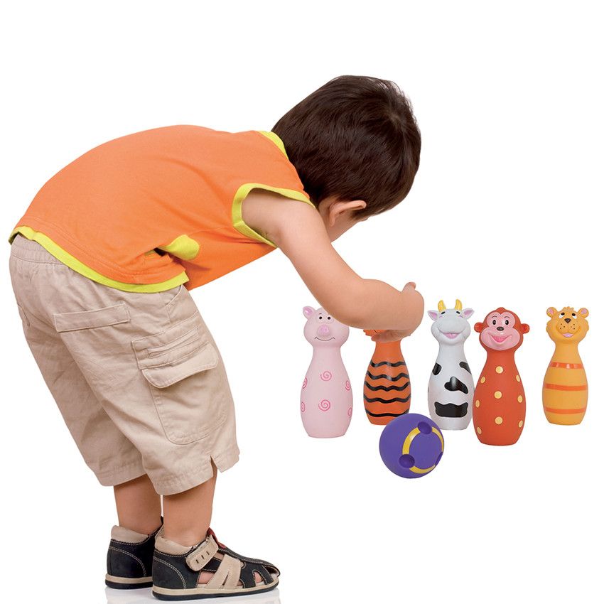 Ludi Jeu De Quilles Animaux - 10m+