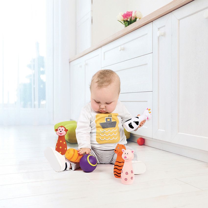 Ludi Jeu De Quilles Animaux - 10m+