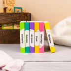 Mon Mini Monde – Coffret de 6 mini-livres cartonnés à contraste élevé – Premiers mots