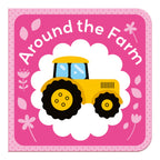 À la ferme – Coffret de 6 mini-livres cartonnés – Premiers apprentissages pour bébés et jeunes enfants