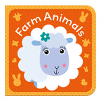 À la ferme – Coffret de 6 mini-livres cartonnés – Premiers apprentissages pour bébés et jeunes enfants