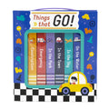 Coffret de 6 mini-livres cartonnés « Voitures pour bébés et tout-petits »
