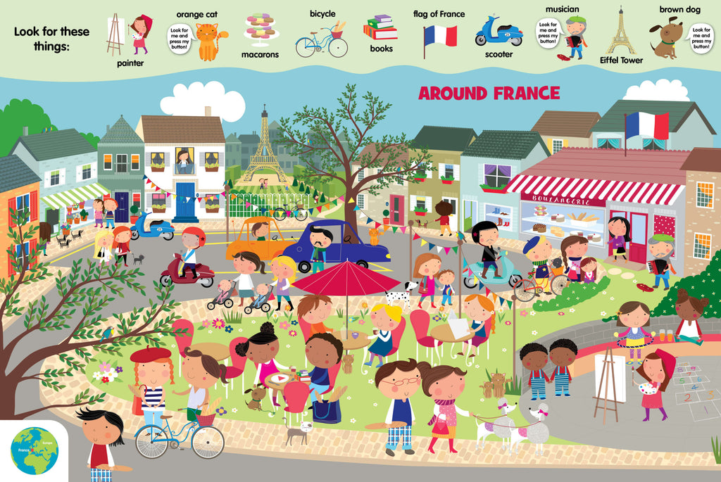 Search & Find Around The World