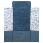 Tapis à langer nomade imp. forêt / pierre bleue