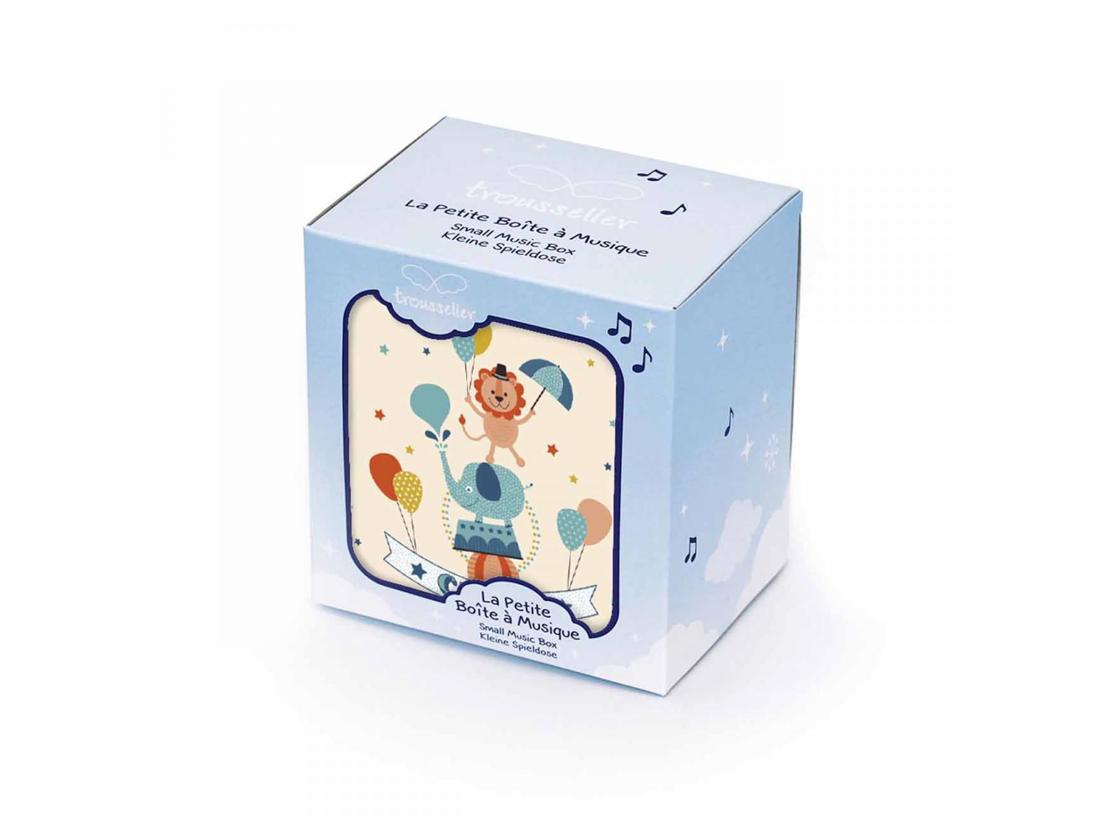 Boite à Musique Cube Phosphorescent Circus