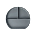 YUMMY Assiette en Silicone Multi-Compartiments avec Ventouse 4M+