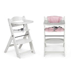 Chaise haute évolutive en bois blanc – MS