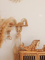 Little Lights Whale Lamp | Cinnamon Brown