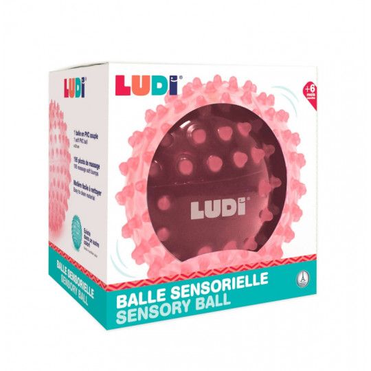 Balle de massage rose Ludi