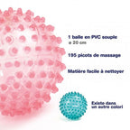 Balle de massage rose Ludi