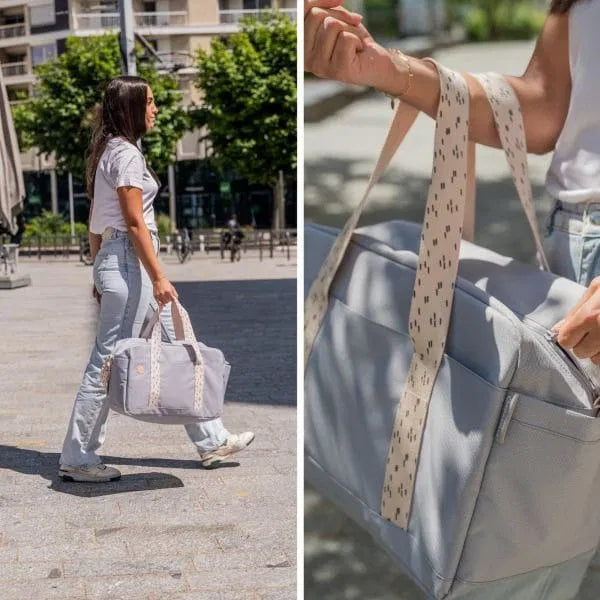 Badabulle Sac à Langer Bowling – Gris