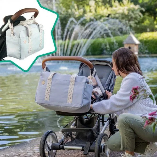 Badabulle Sac à Langer Bowling – Gris
