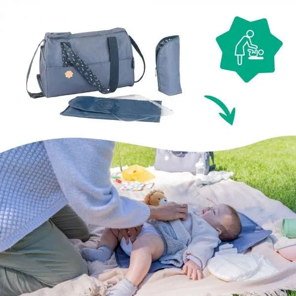 Badabulle Sac à Langer PocketStyle – Bleu