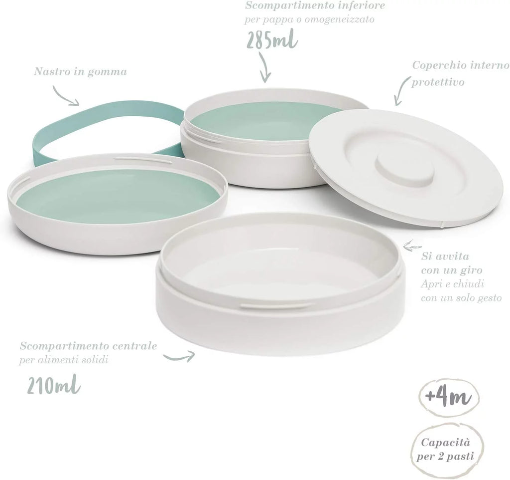 BENTOO – LUNCH BOX +4M Green