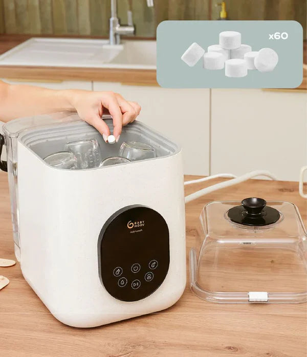 Lave-biberon & Stérilisateur NutriWash – Babymoov