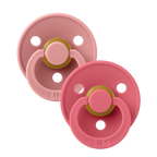 2 tétines Dusty Pink/Coral