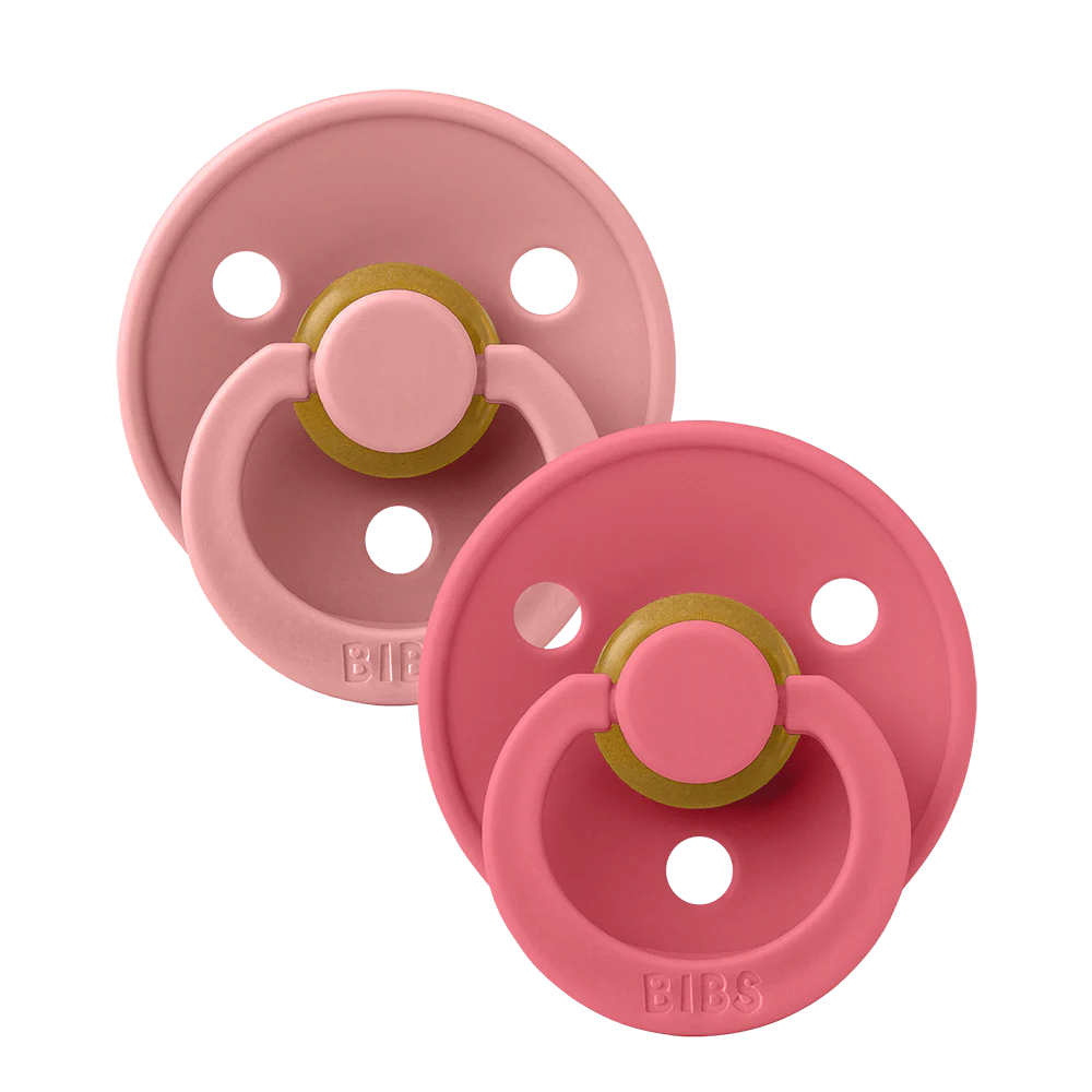 2 tétines Dusty Pink/Coral