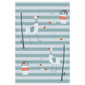 Bimbidreams Serviette de plage 100x150cm - Gavina Azul