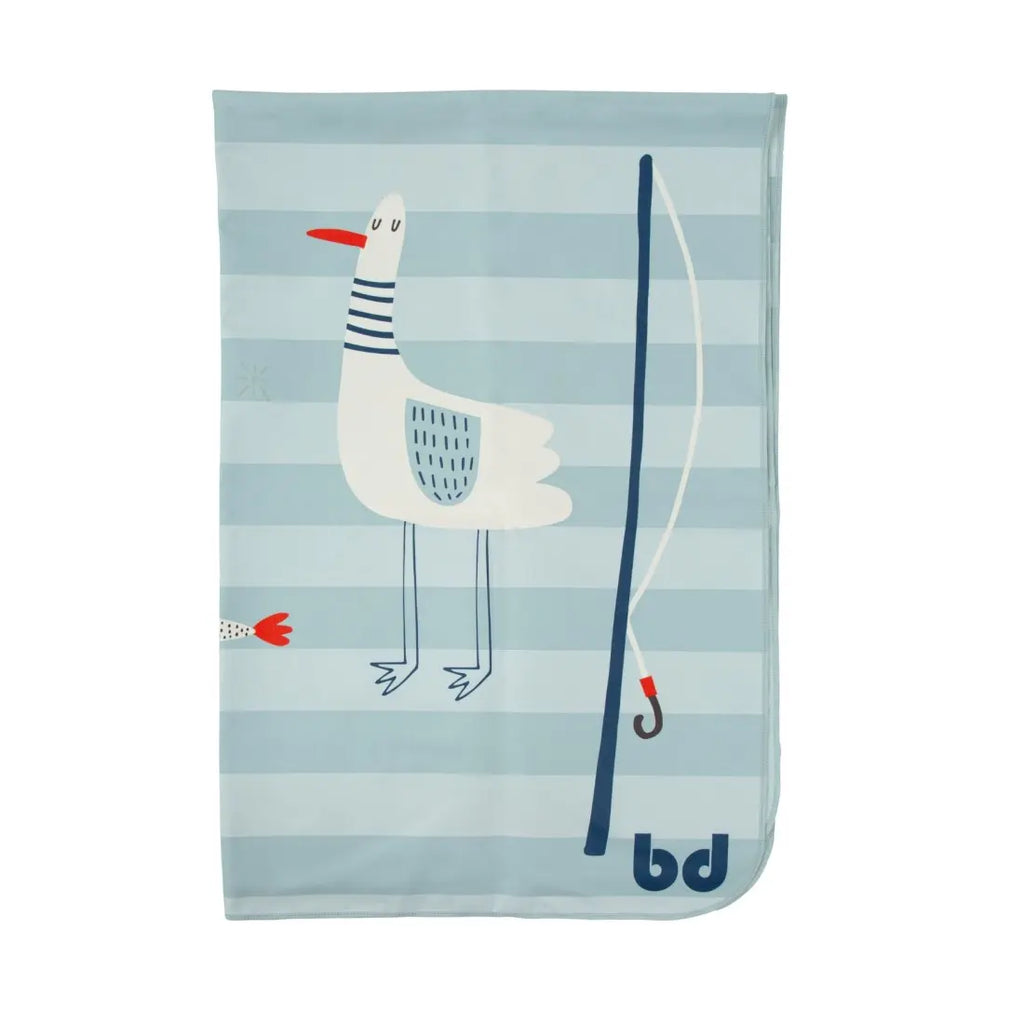 Bimbidreams Serviette de plage 100x150cm - Gavina Azul
