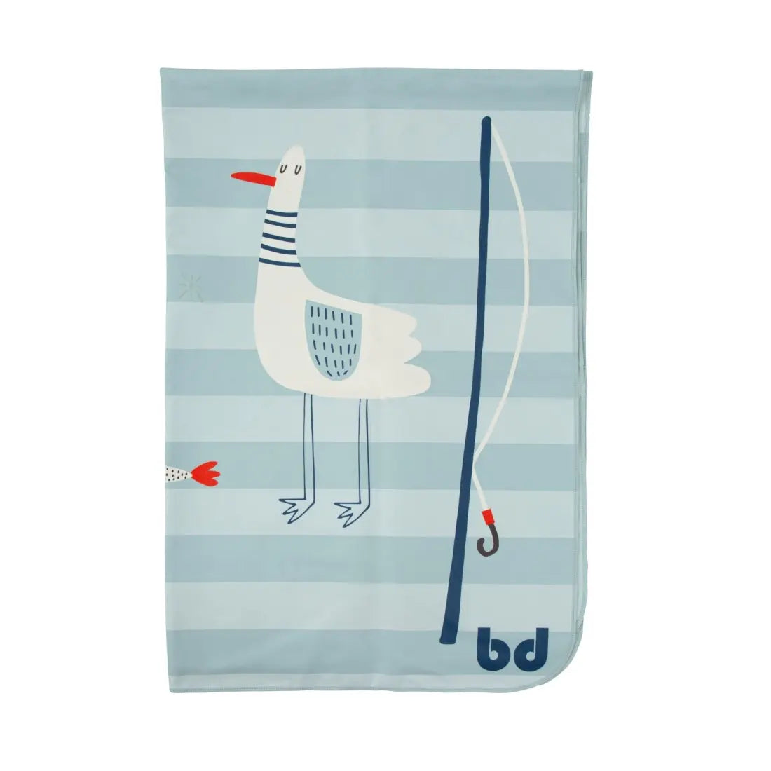 Bimbidreams Serviette de plage 100x150cm - Gavina Azul