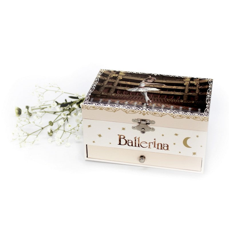 Boite à Bijoux Musicale Phosphorescente Ballerina
