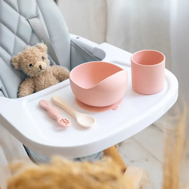 YUMMY Coffret Repas Silicone 4M+