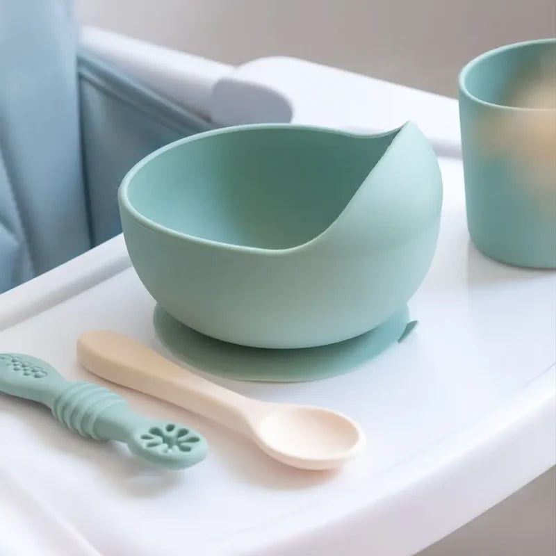 YUMMY Coffret Repas Silicone 4M+