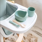 YUMMY Coffret Repas Silicone 4M+