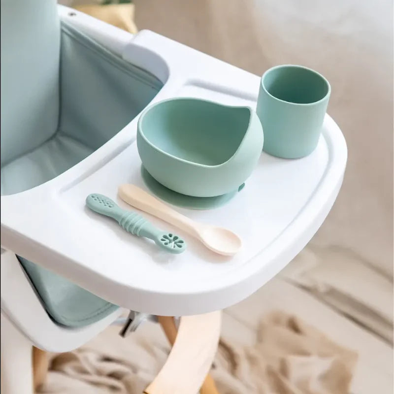 YUMMY Coffret Repas Silicone 4M+