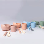 YUMMY Coffret Repas Silicone 4M+