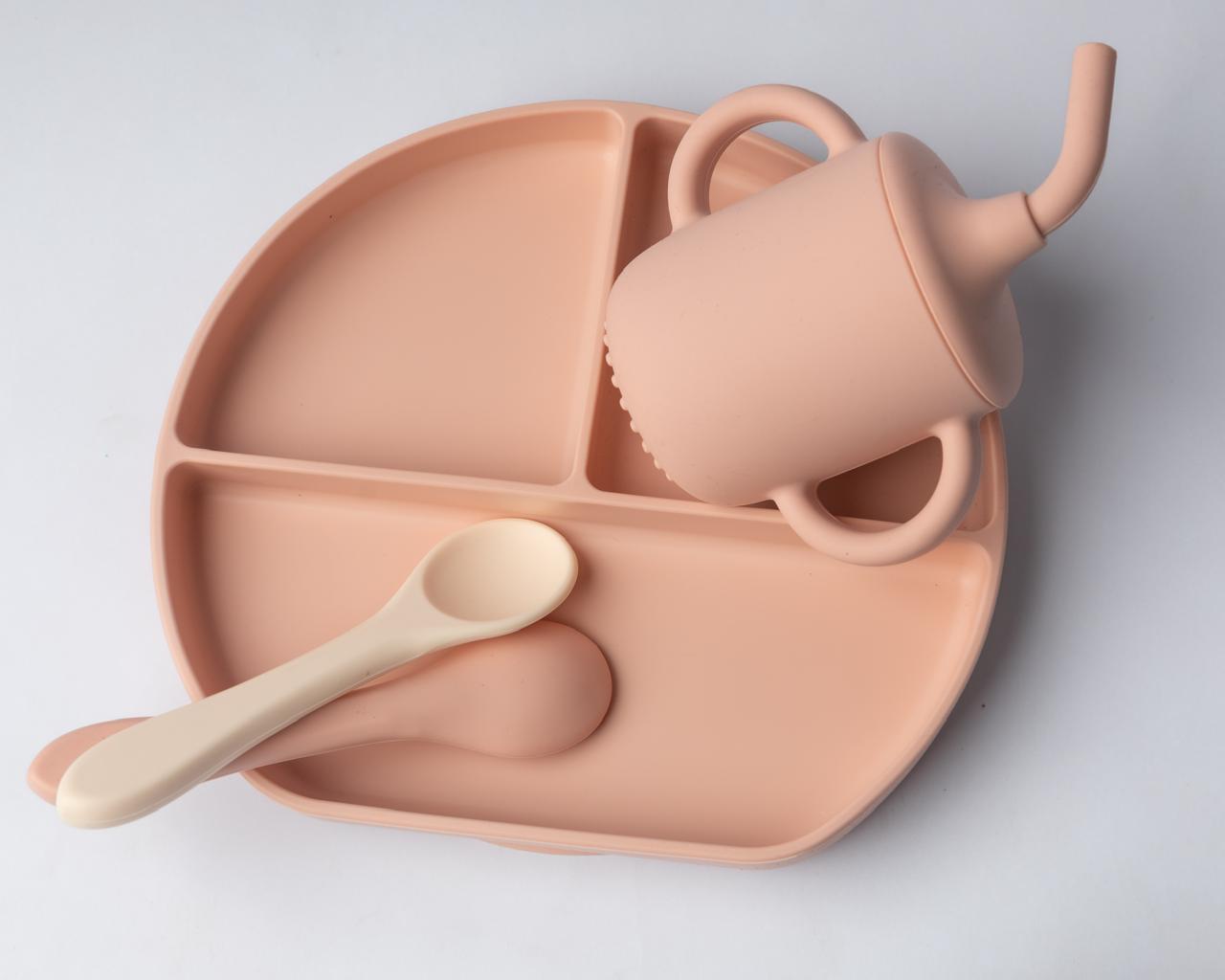 YUMMY Coffret Repas Silicone 6M+